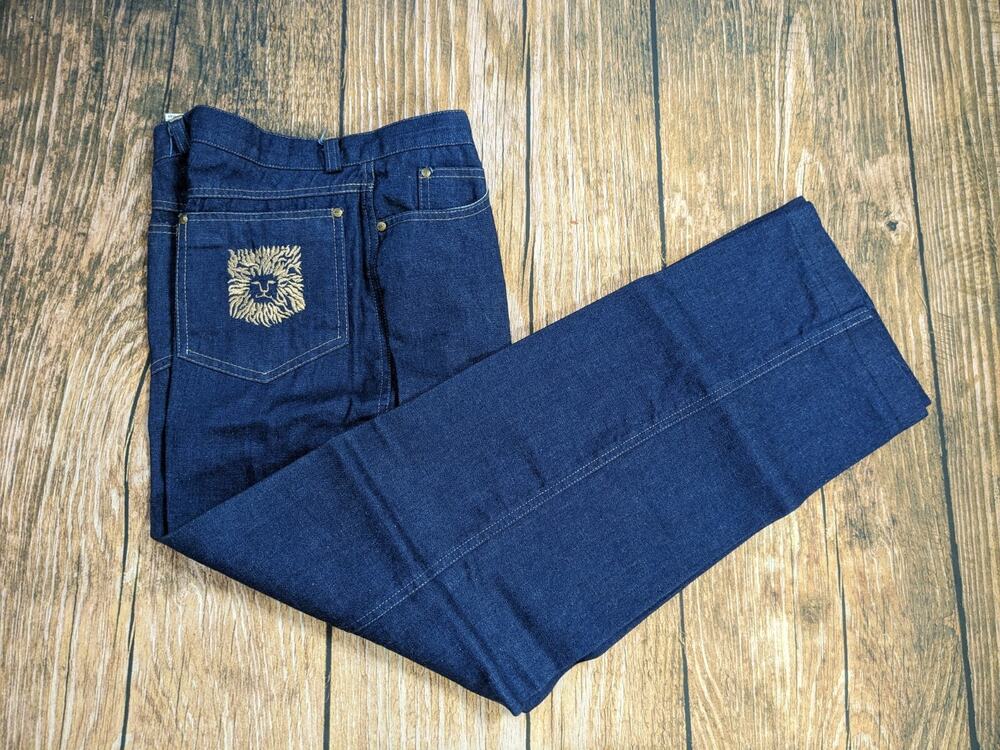 Anne Klein Women's Jeans Size 10 27x28 Vintage Mom High Waist Denim Straight Leg